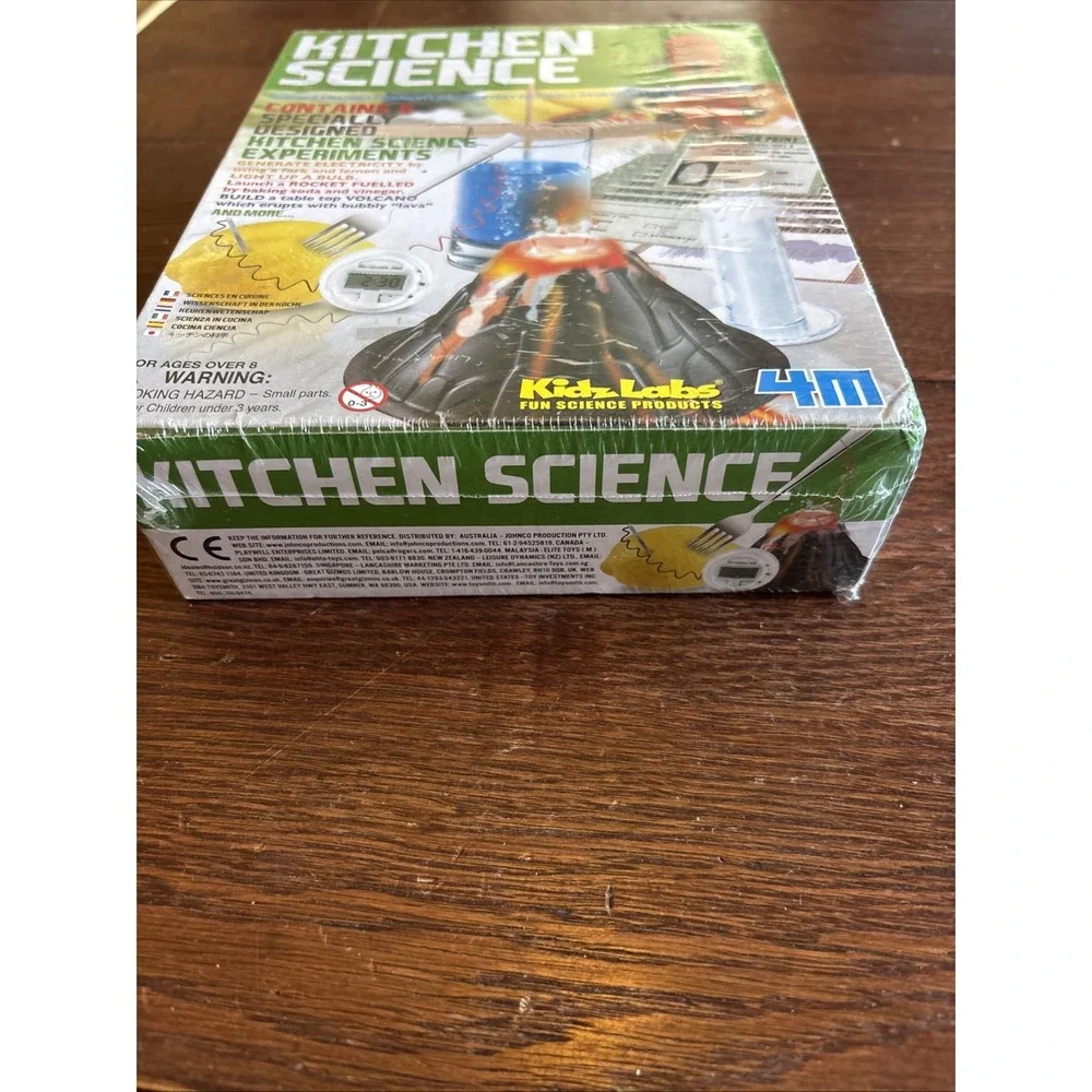 Kidz Labs Science 4M Kitchen Science Set, Fun for Kids and Adults Toy Smith NEW
